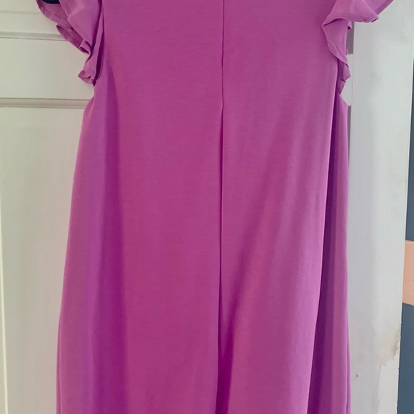 Boden ruffle sleeve dress! Pockets! - Picture 3 of 4